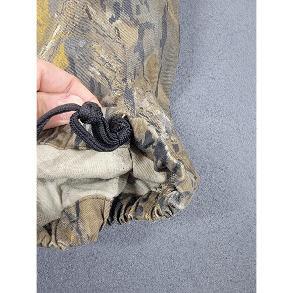 Mossy Oak Pants Mens XL Camo Shadow Branch Hunting Cotton Elastic Waist Drawcord - Picture 5 of 14